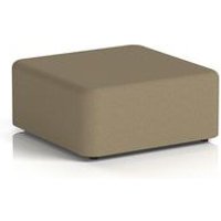 Harlestone Large Square Stool Main Line Flax Fabric Bank Body Top