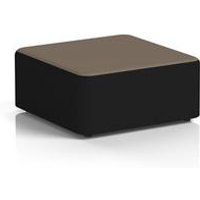 Harlestone Large Square Stool In X2 Fabric - Diameter Body Theory Top