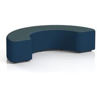Harlestone 180 Degree Stool In X2 Fabric - Calculus Body Polygon Top