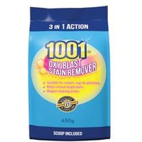 1001 Oxyblast Stain Remover Powder 650g Pack of 6 S33931 OTO39946