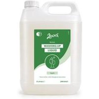 2Work BioTech Washing Up Liquid Apple 5 Litre (Pack of 2) 2W10407