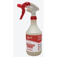 2Work Bio Washroom Cleaner Empty Trigger Spray Bottle 750ml Red