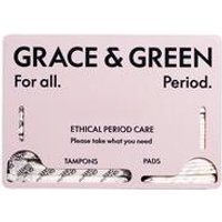 Grace & Green Compact Pad and Tampon Dispenser