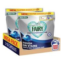 Fairy Professional Non-Biological Laundry Pods - 100 Washes