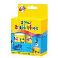 Artbox White PVA Glue Bottles - Pack of 12