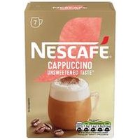 Nescafe Unsweetened Cappuccino Sachets (Pack of 7)