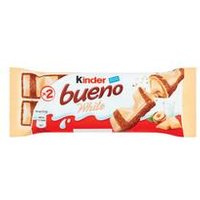Kinder Bueno White Chocolate Duo Bars (Pack of 30)