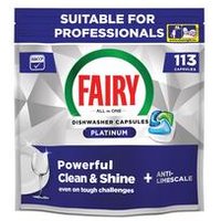 Fairy Professional Platinum All-in-One Dishwasher Capsules x113 (Pack of 2)