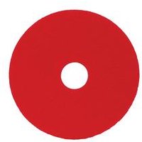 2Work Standard 17 Inch Red Floor Pads (Pack of 5)