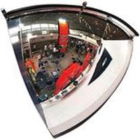 5 Star 600mm Quarter Hemispherical Security Mirror