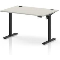 Air Lite Height Adjustable Desk with Dove Grey Top