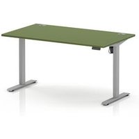 Air Lite Height Adjustable Sit-Stand Desk - Moss Green