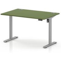 Air Lite Height Adjustable Desk - Moss Green