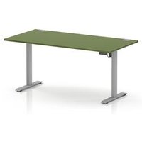 Air Lite Height Adjustable Sit-Stand Desk - Moss Green
