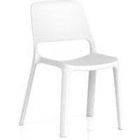 Nest Loop Stacking Cafe & Bistro Chair White BR000343