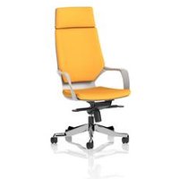 Executive Shell High Back Headrest Back Seat Senna Yellow