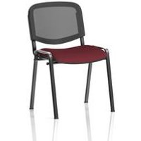 ISO Black Frame Mesh Back Bespoke Colour Ginseng Chilli (MOQ of 4)