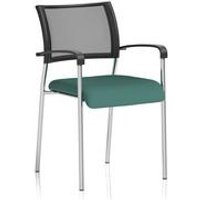 Brunswick Chrome Frame With Arms Bespoke Colour Seat Quest Kelp