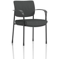 Brunswick Deluxe With Arms Black Frame Bespoke Colour Back And Seat