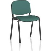 ISO Kelp Conference Chair with Black Frame