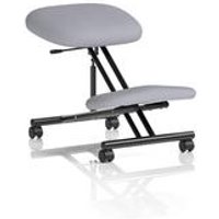 Kneeling Stool Black Frame Bespoke Colour Quest Shell KCUP3950