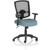 Operator Chair Mesh Back Adjustable Arms Seat Rivet Quench