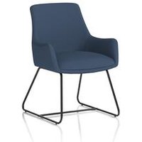 Quote Sled Base Reception Chair Bespoke Colour Quest Whelk