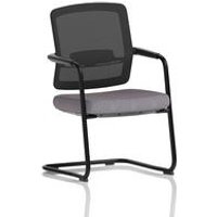 Flint Mesh Back Cantilever Chair Bespoke Colour Seat Rivet Fuse