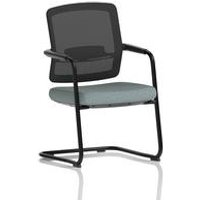 Flint Mesh Back Cantilever Chair Bespoke Colour Seat Rivet Tensile