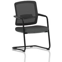 Flint Mesh Back Cantilever Chair Bespoke Colour Seat Quest Mussel