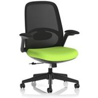 Crew 2 Task Operator Mesh Back Chair With Folding Arms Bespoke Colour