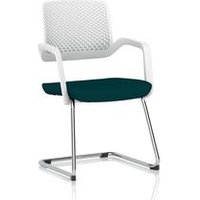 Cosmo Cantilever Chair in Maringa Teal