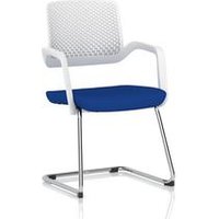 Cosmo Cantilever Chair with Stevia Blue Seat