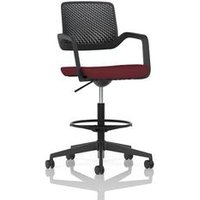 Hi Rise Chair Frame Bespoke Seat Ginseng Chilli