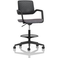 Cosmo Hi Rise Office Chair with Black Frame