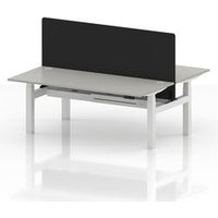 Air 1800 Sit-Stand Electric Bench Desk with White Frame