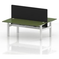 Air 1800 Sit-Stand Electric Desk with Green Ports