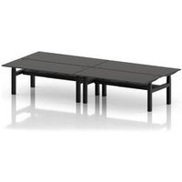 Air 1800x800 Sit-Stand Bench Desk with Ports