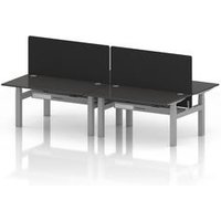 Air 1400 Sit-Stand Bench Desk with Carbon Ports