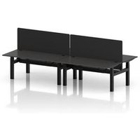 Air 1600 Sit Stand Bench Desk with Carbon Ports