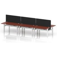 Air 1400 Sit Stand 6-Person Bench Desk