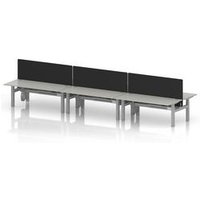 Air 1800 Sit Stand Bench Desk with Ports