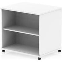 Impulse 600mm Deep Mobile Bookcase White I006547