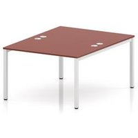 Bench B2B 2 Person 1200 Frame Bench Desk Brick Red