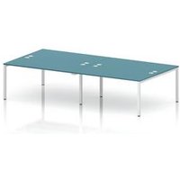 Bench B2B 4 Person 1600 Frame Bench Desk Dark Teal