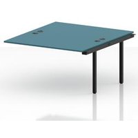 Impulse 1400mm Office Bench Desk Extension Kit in Dark Teal