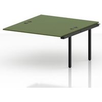 Impulse 1400mm Bench Desk Extension Kit in Moss Green