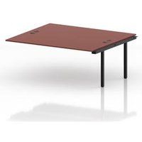 Impulse 1800mm Bench Desk Extension Kit in Black and Brick Red