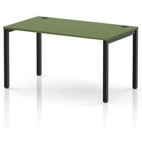 Impulse Single Row Bench Desk in Moss Green