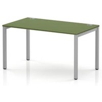 Impulse Single Row Bench Desk in Moss Green